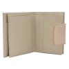 Peterson PTN 42329-DSL bézs női marhabőr pénztárca 8.5 x 10.5 x 3 cm