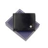 Luxury 286 RFID fekete férfi bőr pénztárca 12.5 x 9 x 2.5 cm
