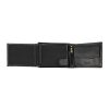 Luxury 286 RFID fekete férfi bőr pénztárca 12.5 x 9 x 2.5 cm