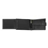Luxury 286-1 RFID fekete férfi bőr pénztárca 12.5 x 9 x 2.5 cm