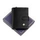 Luxury 278-9 RFID fekete férfi bőr pénztárca 9.5 x 12.8 x 2.5 cm