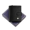 Luxury 278-9 RFID fekete férfi bőr pénztárca 9.5 x 12.8 x 2.5 cm