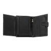 Luxury 277 RFID fekete férfi bőr pénztárca 9.5 x 12.8 x 2.5 cm