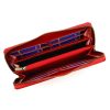 Luxury 77188-9 RFID piros női bőr pénztárca 19 x 10 x 2.5 cm