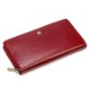 Luxury 77188-9 RFID bordó női bőr pénztárca 19 x 10 x 2.5 cm