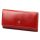 Luxury 77144 RFID piros női bőr pénztárca 18,5 × 10 cm