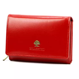   Luxury 74892 RFID piros női bőr pénztárca 12 x 9 x 3.8 cm