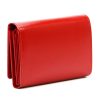 Luxury 74892 RFID piros női bőr pénztárca 12 x 9 x 3.8 cm