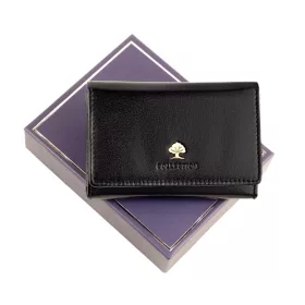   Luxury 77300-9 RFID fekete női bőr pénztárca 12.5 x 8.5 x 3.5 cm