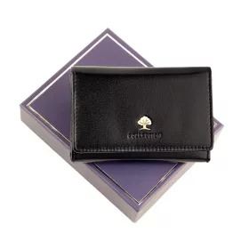   Luxury 77300-9 RFID fekete női bőr pénztárca 12.5 x 8.5 x 3.5 cm