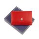 Luxury 77300-9 RFID piros női bőr pénztárca 12.5 x 8.5 x 3.5 cm
