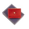 Luxury 71123 RFID piros női bőr pénztárca 10.7 x 8 x 3 cm