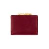 Luxury 71123 RFID bordó női bőr pénztárca 10.7 x 8 x 3 cm