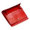 Luxury 77074 RFID piros női bőr pénztárca 13 x 8.5 x 3.5 cm