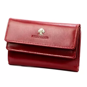   Luxury 77074 RFID bordó női bőr pénztárca 13 x 8.5 x 3.5 cm