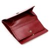 Luxury 77074 RFID bordó női bőr pénztárca 13 x 8.5 x 3.5 cm
