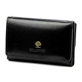   Luxury 77076 RFID fekete női bőr pénztárca 12.5 x 8.5 x 3.5 cm