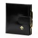 Luxury 71124 RFID fekete női bőr pénztárca 9.5 x 10 x 3 cm