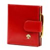 Luxury 71124 RFID piros női bőr pénztárca 9.5 x 10 x 3 cm