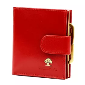   Luxury 71124 RFID piros női bőr pénztárca 9.5 x 10 x 3 cm