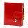 Luxury 71124 RFID piros női bőr pénztárca 9.5 x 10 x 3 cm