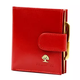   Luxury 71124 RFID piros női bőr pénztárca 9.5 x 10 x 3 cm
