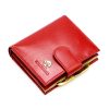 Luxury 71124 RFID piros női bőr pénztárca 9.5 x 10 x 3 cm