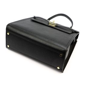 Luka 24-059 fekete női bőr kézitáska 32 x 26 x 15 cm