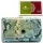 Peterson PTN 42108-SFL zöld női bőr pénztárca 14 x 9 x 3.5 cm