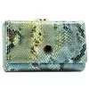 Peterson PTN 42108-SFL zöld női bőr pénztárca 14 x 9 x 3.5 cm