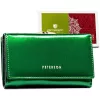 Peterson PTN 55020-SH zöld női lakkbőr pénztárca, RFID 14.5 x 8.5 x 3 cm