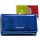 Peterson PTN 55020-PR kék női bőr pénztárca 14 x 8.5 x 3.5 cm