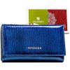 Peterson PTN 55020-PR kék női bőr pénztárca 14 x 8.5 x 3.5 cm