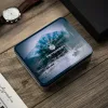 Peterson PTN N78-VT fekete-piros férfi bőr pénztárca 11 x 8.5 x 2 cm