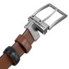 Peterson PTN KL-B001-S001 BLACK-BROWN férfi marhabőr ajándék szett