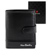 Pierre Cardin YS605 326A fekete férfi bőr pénztárca 10.5 x 13 x 3 cm 