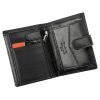 Pierre Cardin YS605 326A fekete-piros férfi bőr pénztárca 10.5 x 13 x 3 cm 