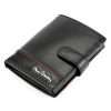 Pierre Cardin YS605 326A fekete-piros férfi bőr pénztárca 10.5 x 13 x 3 cm 