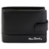 Pierre Cardin YS605 324A fekete férfi bőr pénztárca 12.5 x 10 x 3 cm 