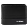 Pierre Cardin YS605 323 fekete férfi bőr pénztárca 11 x 8.5 x 2.8 cm