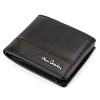 Pierre Cardin YS605 323 fekete-piros férfi bőr pénztárca 11 x 8.5 x 2.8 cm