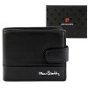 Pierre Cardin YS605 323A fekete férfi bőr pénztárca 11.5 x 8.5 x 2.8 cm 