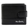 Pierre Cardin YS605 323A fekete férfi bőr pénztárca 11.5 x 8.5 x 2.8 cm 