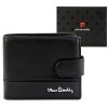 Pierre Cardin YS605 323A fekete férfi bőr pénztárca 11.5 x 8.5 x 2.8 cm 