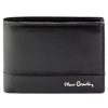Pierre Cardin YS605 8806 fekete férfi bőr pénztárca 12 x 9.5 x 3 cm 
