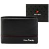 Pierre Cardin YS605 8806 fekete-piros férfi bőr pénztárca 12 x 9.5 x 3 cm 