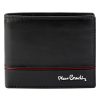 Pierre Cardin YS605 8825 fekete-piros férfi bőr pénztárca 11 x 9 x 2.8 cm 