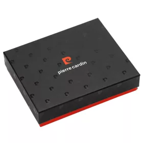   Pierre Cardin YS606 326 fekete férfi bőr pénztárca 10 x 13 x 3 cm