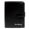 Pierre Cardin YS606 326A fekete férfi bőr pénztárca 10.5 x 13 x 3 cm 