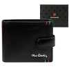 Pierre Cardin YS606 324A fekete férfi bőr pénztárca 12.5 x 10 x 3 cm 